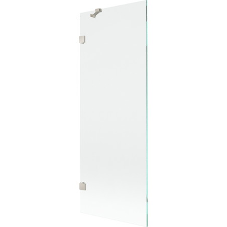 Mexen Lunar paroi de baignoire à 1 panneau 70 x 150 cm, transparent, nickel brossé - 897-070-000-97-00