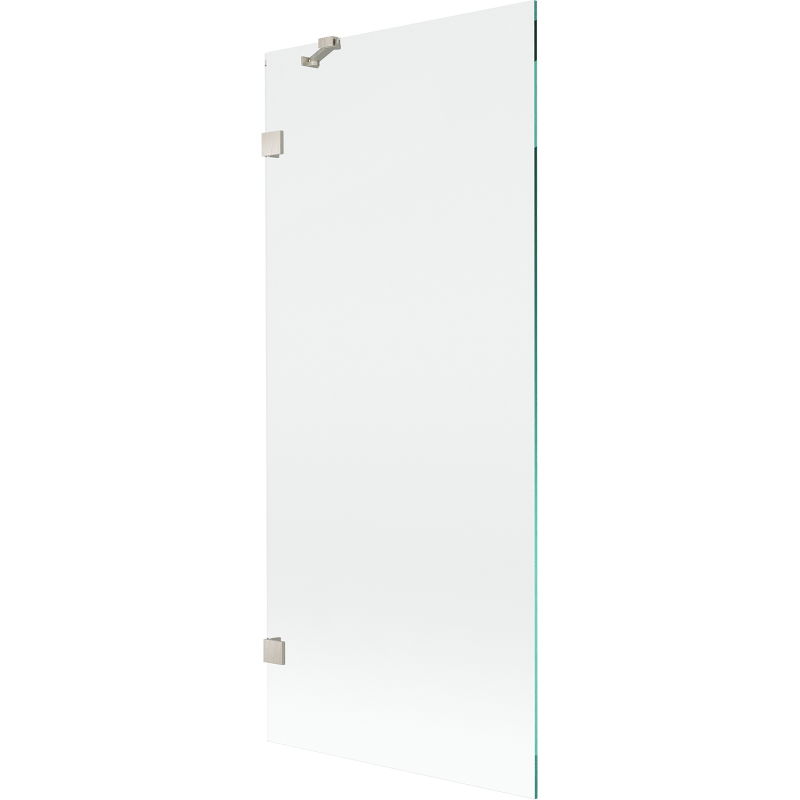 Mexen Lunar paroi de douche 1-volet 80 x 150 cm, transparent, nickel brossé - 897-080-000-97-00