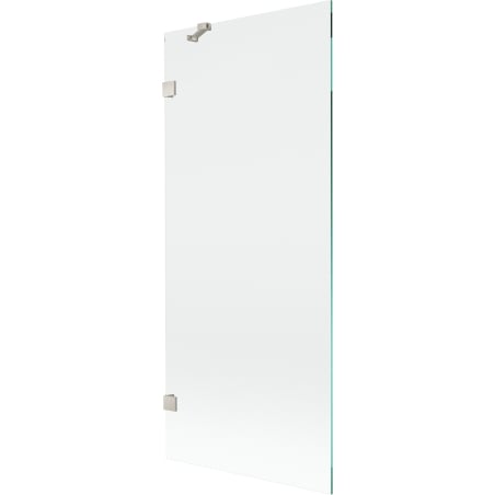 Mexen Lunar paroi de baignoire à 1 volet 80 x 150 cm, transparent, nickel brossé - 897-080-000-97-00