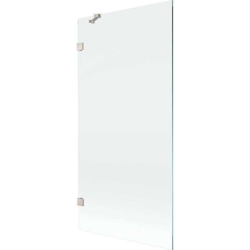 Paroi de douche 1-volet Mexen Lunar 90 x 150 cm, transparent, nickel brossé - 897-090-000-97-00