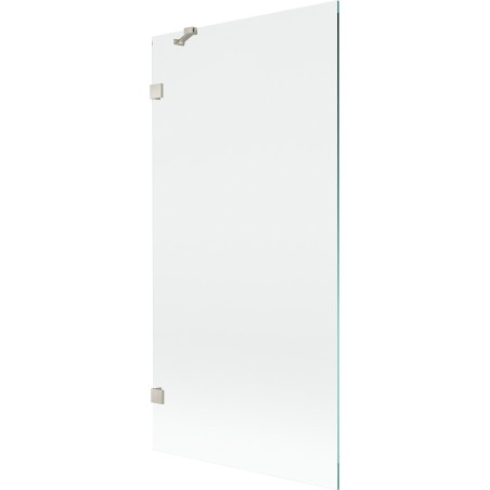 Mexen Lunar paroi de baignoire 1-volet 90 x 150 cm, transparent, nickel brossé - 897-090-000-97-00
