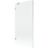 Mexen Lunar paroi de baignoire 1-volet 90 x 150 cm, transparent, nickel brossé - 897-090-000-97-00