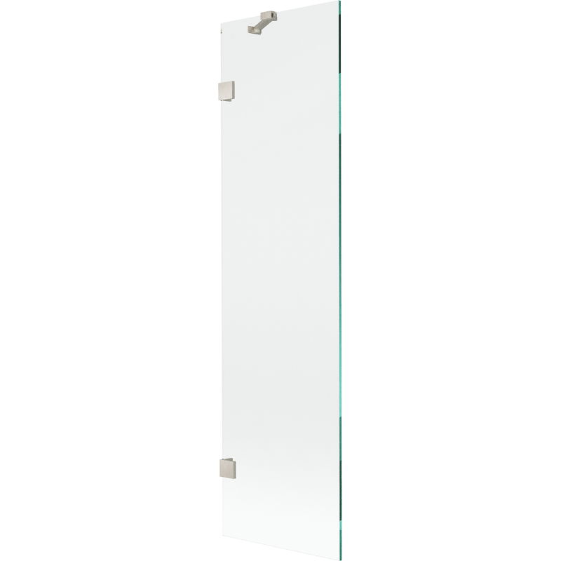 Mexen Lunar paroi de baignoire 1-volet 50 x 150 cm, transparent, nickel brossé - 897-050-000-97-00