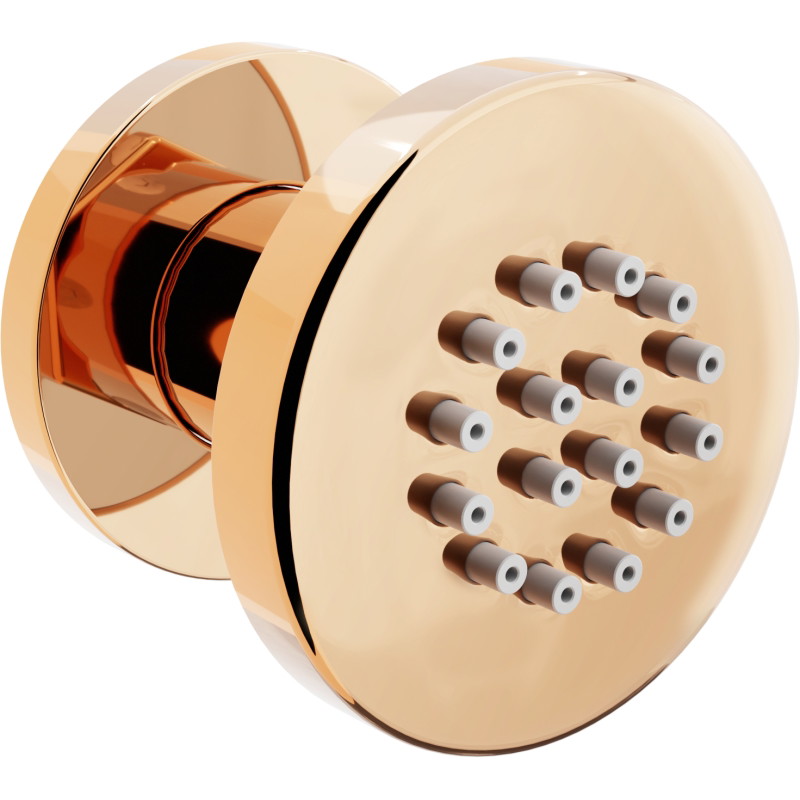 Mexen Kai douche latérale en applique, or rose - 79361-60