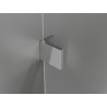 Mexen Lunar L pare-douche 1 battant 80 x 150 cm, transparent, chrome - 897L-080-000-01-00