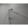 Mexen Lunar L paroi de baignoire 1-volet 90 x 150 cm, transparent, chrome - 897L-090-000-01-00