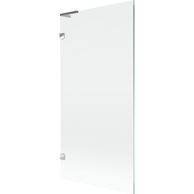 Mexen Lunar L paroi de baignoire 1 battant 90 x 150 cm, transparent, chrome - 897L-090-000-01-00