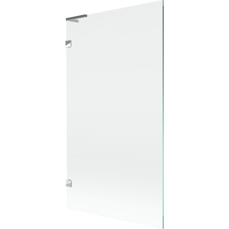 Mexen Lunar L paroi de baignoire à 1 vantail 100 x 150 cm, transparent, chrome - 897L-100-000-01-00