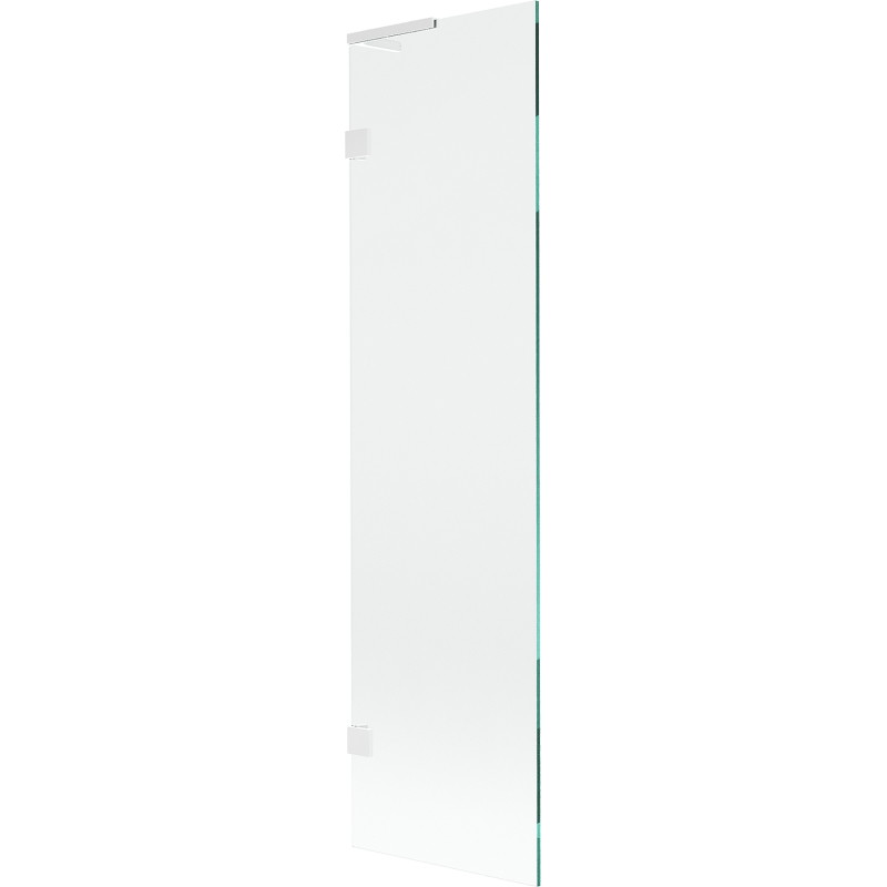 Mexen Lunar L pare-douche 1-volet 50 x 150 cm, transparent, blanc - 897L-050-000-20-00