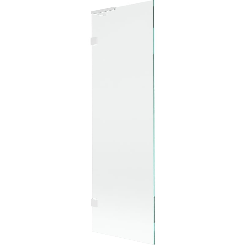 Mexen Lunar L paroi de baignoire à 1 volet 60 x 150 cm, transparent, blanc - 897L-060-000-20-00