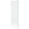 Mexen Lunar L paroi de baignoire à 1 volet 60 x 150 cm, transparent, blanc - 897L-060-000-20-00