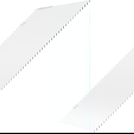 Paroi de douche Mexen Lunar L 1 volet 80 x 150 cm, transparent, blanc - 897L-080-000-20-00