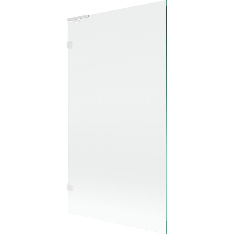 Mexen Lunar L pare-douche 1-volet 100 x 150 cm, transparent, blanc - 897L-100-000-20-00