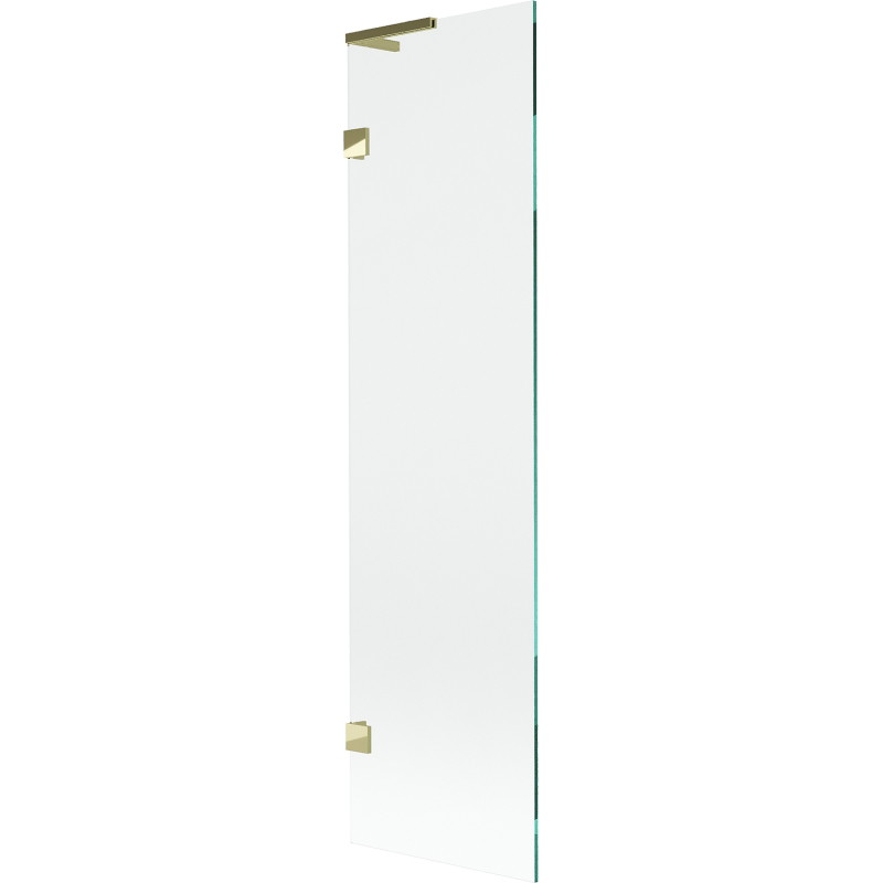 Mexen Lunar L paroi de baignoire 1-volet 50 x 150 cm, transparent, doré - 897L-050-000-50-00