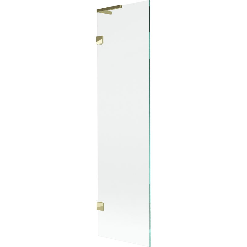Paroi de baignoire 1 volet Mexen Lunar L 50 x 150 cm, transparent, or - 897L-050-000-50-00