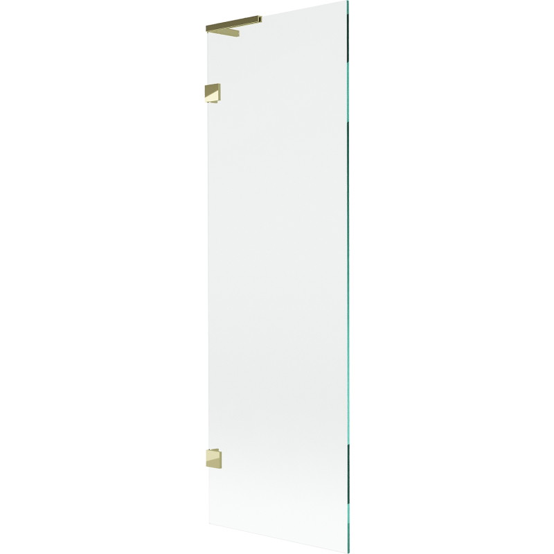 Mexen Lunar L pare-douche à 1 volet 60 x 150 cm, transparent, doré - 897L-060-000-50-00