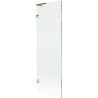 Mexen Lunar L pare-douche à 1 volet 60 x 150 cm, transparent, doré - 897L-060-000-50-00