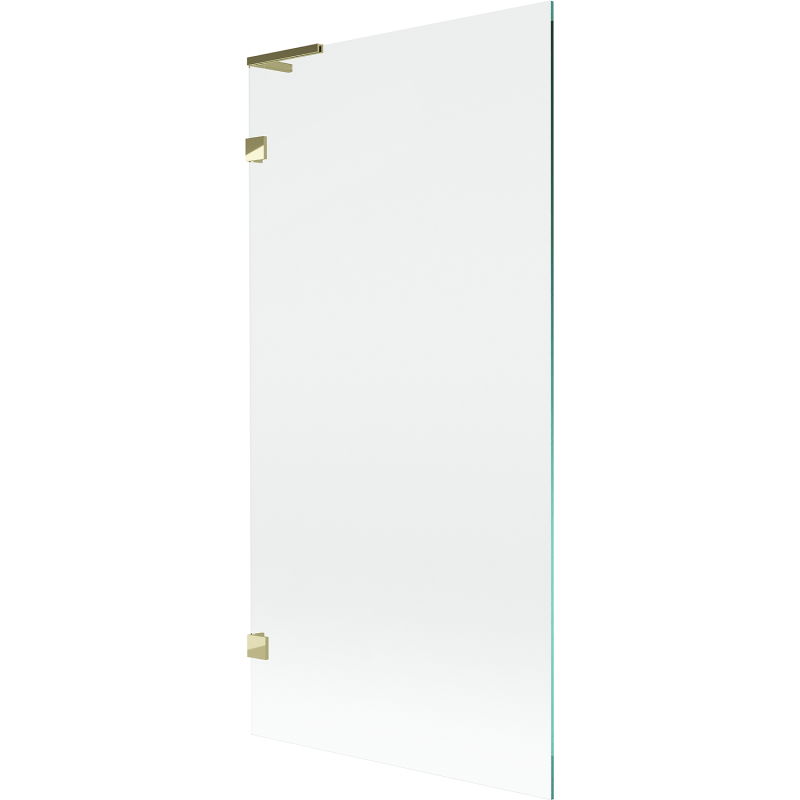 Mexen Lunar L pare-douche 1-volet 90 x 150 cm, transparent, doré - 897L-090-000-50-00