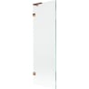 Mexen Lunar L paroi de baignoire à 1 volet 60 x 150 cm, transparent, or rose - 897L-060-000-60-00