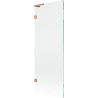 Mexen Lunar L paroi de baignoire à 1 volet 70 x 150 cm, transparent, cuivre brossé - 897L-070-000-65-00
