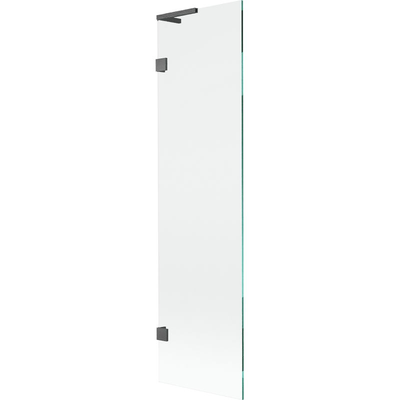 Mexen Lunar L paravent de baignoire 1-volet 50 x 150 cm, transparent, gris canon brossé - 897L-050-000-66-00