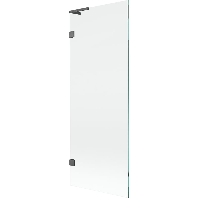 Mexen Lunar L paroi de baignoire 1-volet 70 x 150 cm, transparent, gris fusil brossé - 897L-070-000-66-00