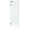 Mexen Lunar L paroi de baignoire 1-volet 70 x 150 cm, transparent, gris fusil brossé - 897L-070-000-66-00