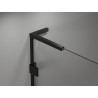 Mexen Lunar L paroi de baignoire à 1 volet 50 x 150 cm, transparent, noir - 897L-050-000-70-00