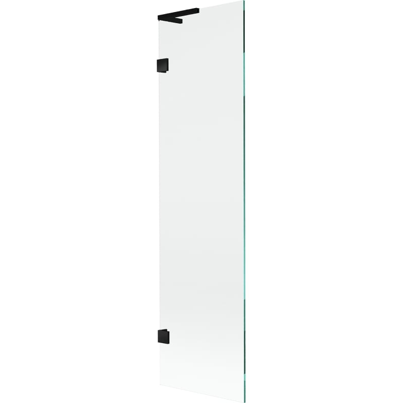 Mexen Lunar L paroi de baignoire à 1 volet 50 x 150 cm, transparent, noir - 897L-050-000-70-00