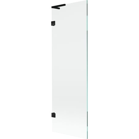 Mexen Lunar L paroi de baignoire, 1 panneau, 60 x 150 cm, transparent, noir - 897L-060-000-70-00
