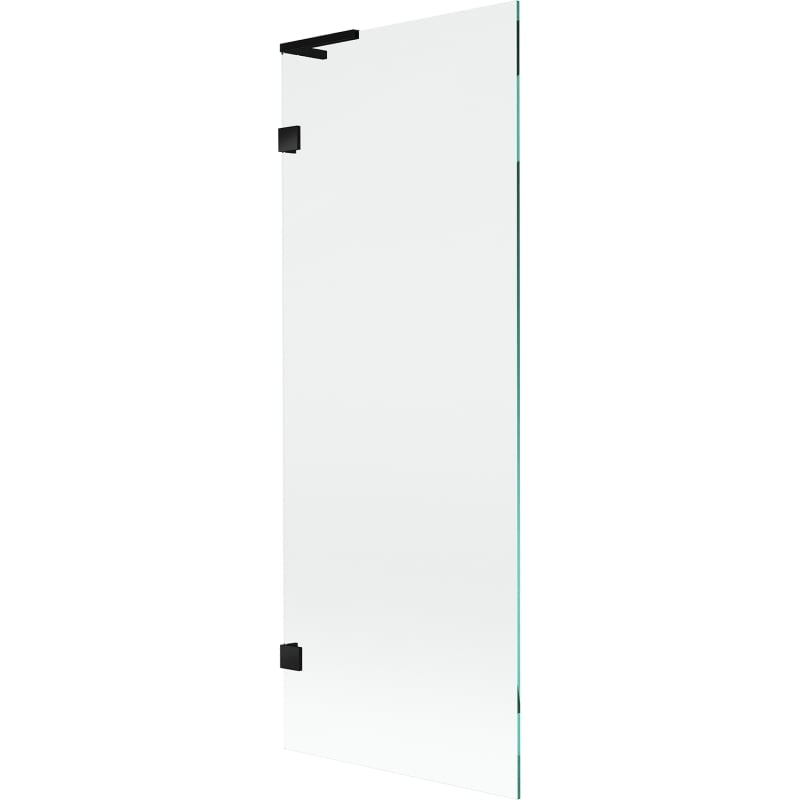 Mexen Lunar L pare-baignoire à 1 volet 70 x 150 cm, transparent, noir - 897L-070-000-70-00