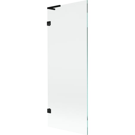 Mexen Lunar L pare-baignoire à 1 volet 70 x 150 cm, transparent, noir - 897L-070-000-70-00