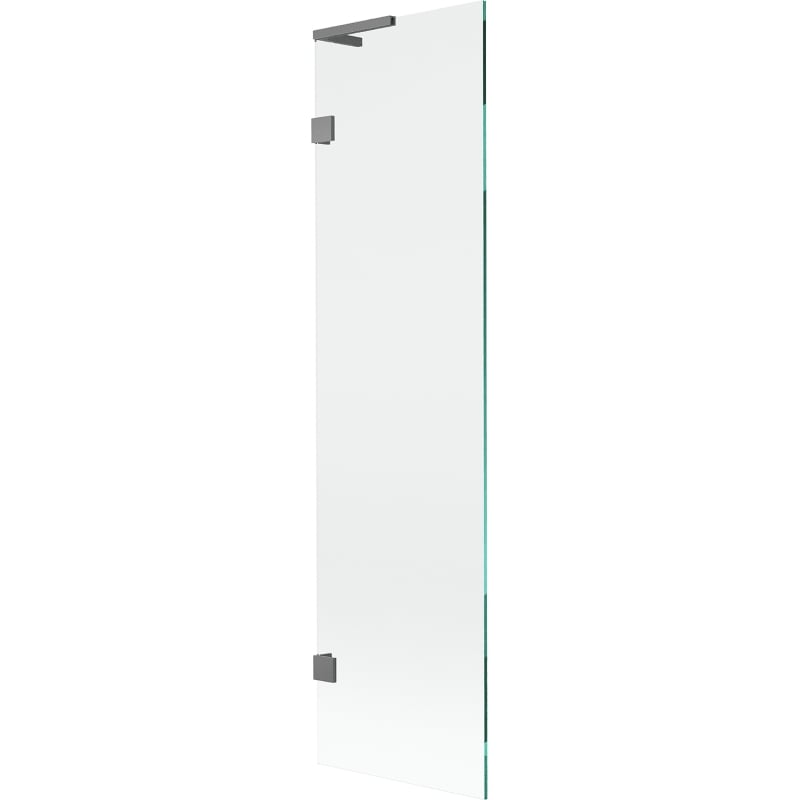 Mexen Lunar L paroi de baignoire 1-volet 50 x 150 cm, transparent, gun metal - 897L-050-000-95-00