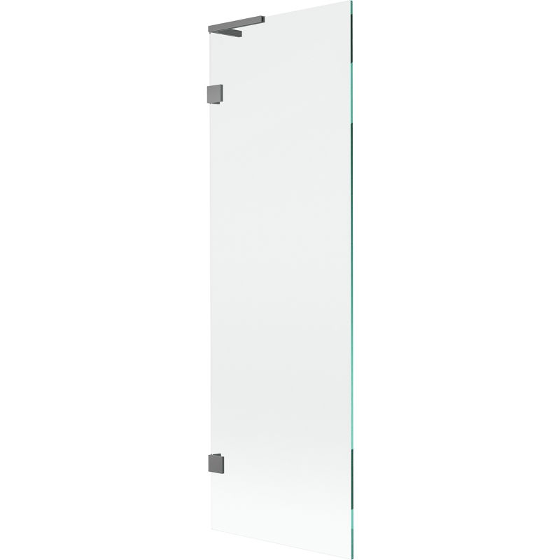 Mexen Lunar L paroi de baignoire 1 volet 60 x 150 cm, transparent, métal canon - 897L-060-000-95-00