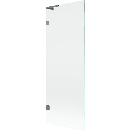 Mexen Lunar L paroi de baignoire 1-volet 70 x 150 cm, transparent, gun metal - 897L-070-000-95-00