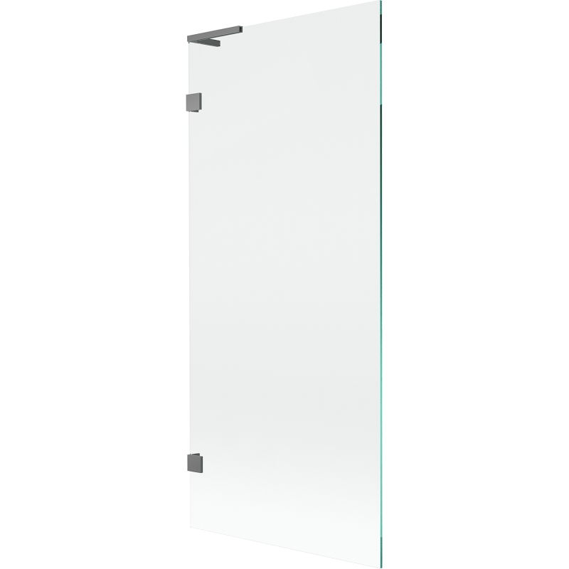 Mexen Lunar L écran de baignoire 1-volet 80 x 150 cm, transparent, métal gun - 897L-080-000-95-00