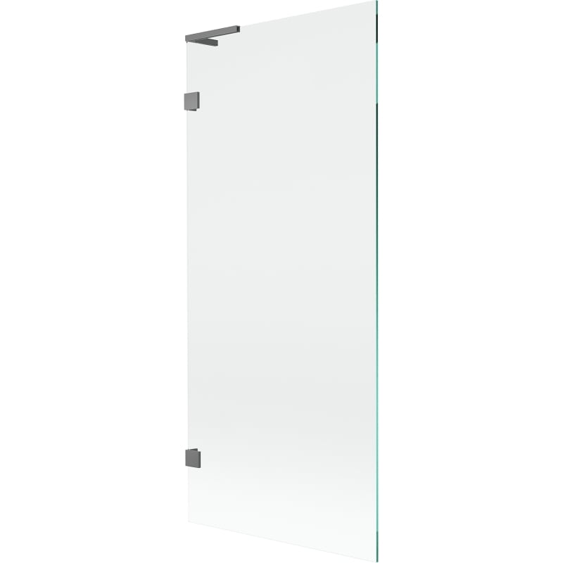 Mexen Lunar L pare-douche 1-volet 80 x 150 cm, transparent, gun metal - 897L-080-000-95-00