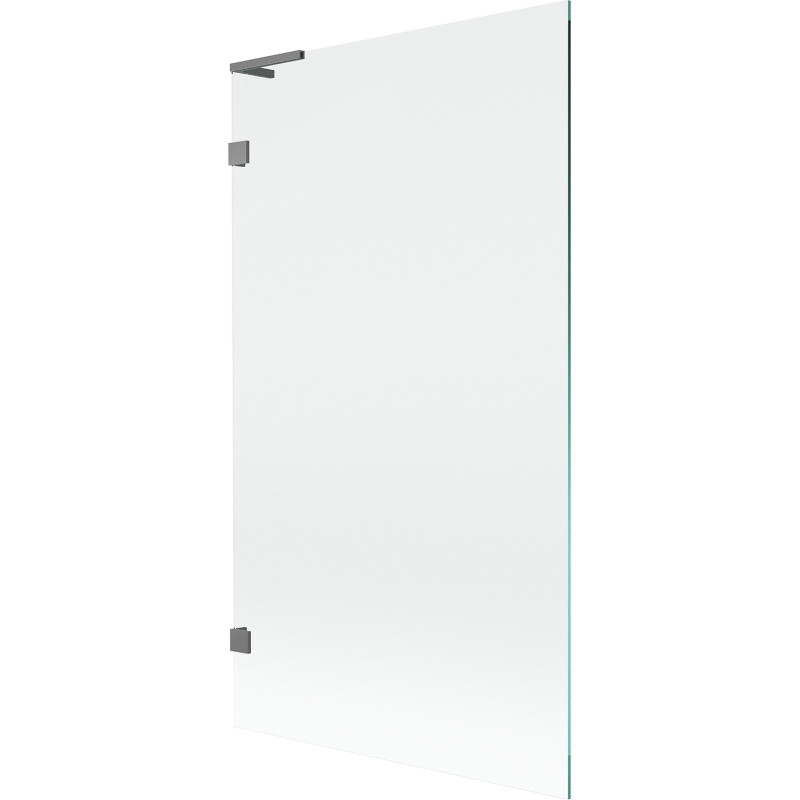 Mexen Lunar L paroi de douche 1-volet 100 x 150 cm, transparent, métal canon - 897L-100-000-95-00