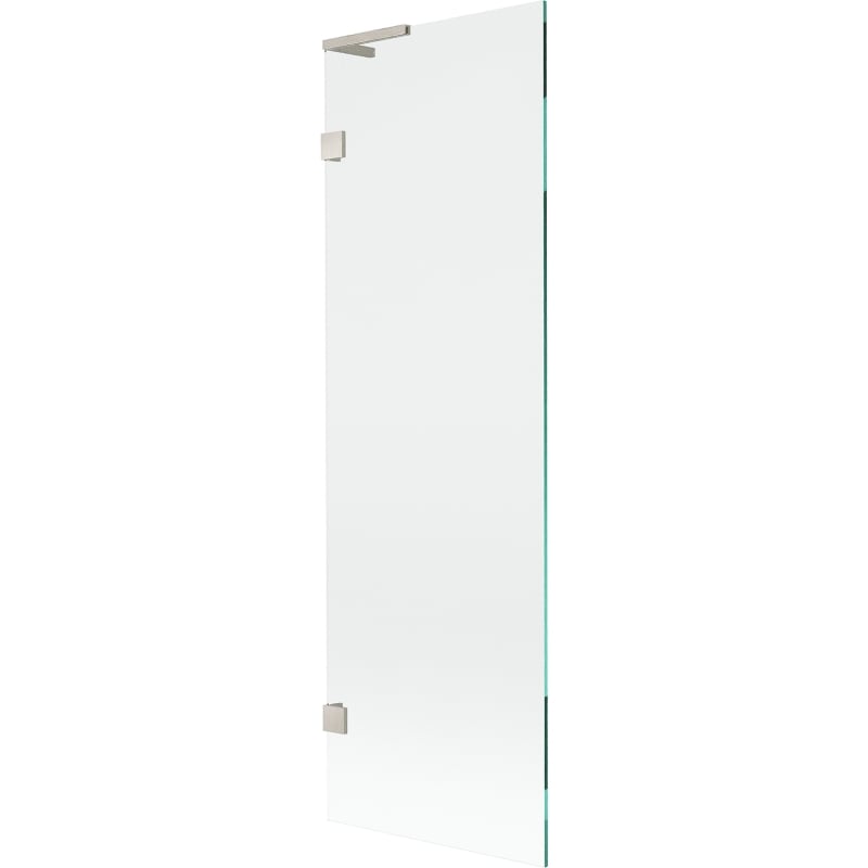 Mexen Lunar L paroi de baignoire à 1 panneau 60 x 150 cm, transparent, nickel brossé - 897L-060-000-97-00