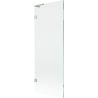 Mexen Lunar L paroi de baignoire à 1 volet 70 x 150 cm, transparent, nickel brossé - 897L-070-000-97-00