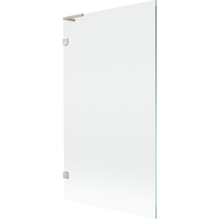 Mexen Lunar L paroi de douche à 1 battant 100 x 150 cm, transparent, nickel brossé - 897L-100-000-97-00