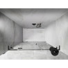 Mexen Lunar L porte de douche pivotante gauche 125 cm, transparent, gun metal - 834SL-125-050-95-00-L