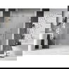 Mexen Lunar L porte de douche battante gauche 150 cm, transparent, nickel brossé - 834SL-150-050-97-00-L