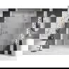 Porte de douche battante droite Mexen Lunar L 125 cm, transparent, chrome - 834SL-125-050-01-00-P