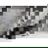 Mexen Lunar L porte de douche battante droite 150 cm, transparent, or - 834SL-150-050-50-00-P