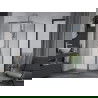 Mexen Apia cabine de douche coulissante 100 x 100 cm, transparent, chrome - 840-100-100-01-00