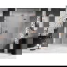 Mexen Lunar L porte de douche pivotante droite 155 cm, transparent, cuivre brossé - 834SL-155-050-65-00-P