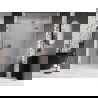 Mexen Lunar L porte de douche pivotante droite 155 cm, transparent, cuivre brossé - 834SL-155-050-65-00-P