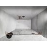 Mexen Lunar L porte de douche pivotante droite 155 cm, transparente, cuivre brossé - 834SL-155-050-65-00-P
