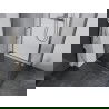 Mexen Apia cabine de douche coulissante 140 x 70 cm, transparent, chrome - 840-140-070-01-00